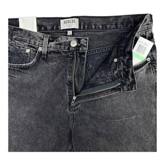 NewâAgolde Men USâ34 Black Jeans Tapered Slim Fit Denim WashedâCasualâCottonâ - Picture 10 of 14